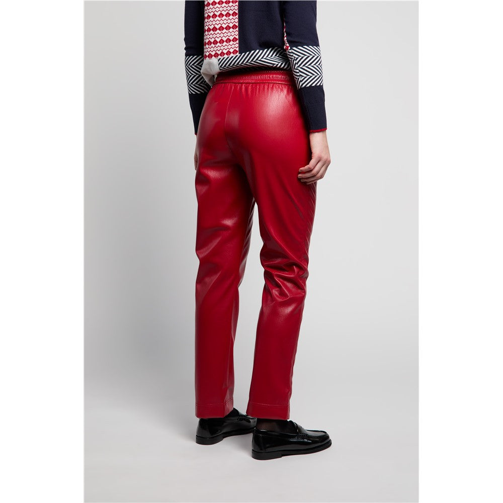 Pantalon cuir vegan extensible