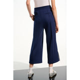 Pantalon culotte à enfiler en jersey scuba