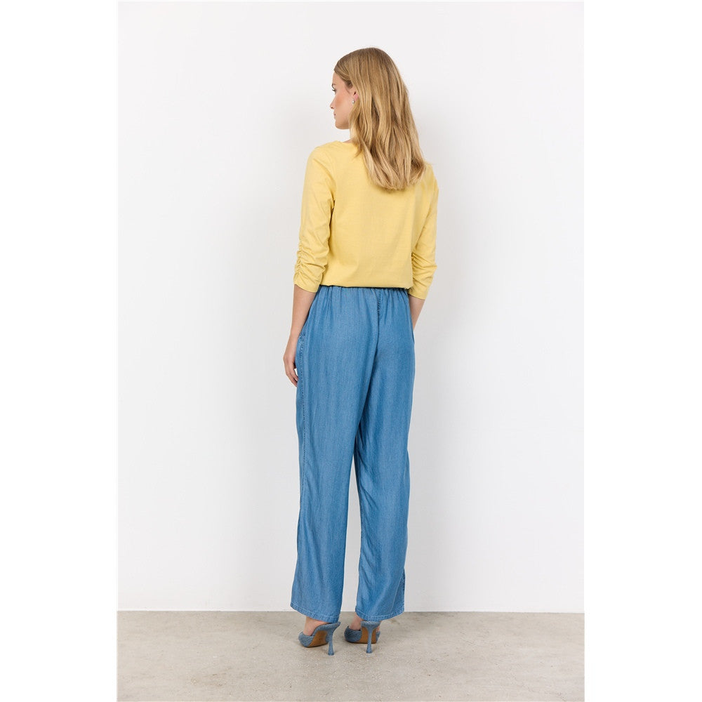 Pantalon denim fluide