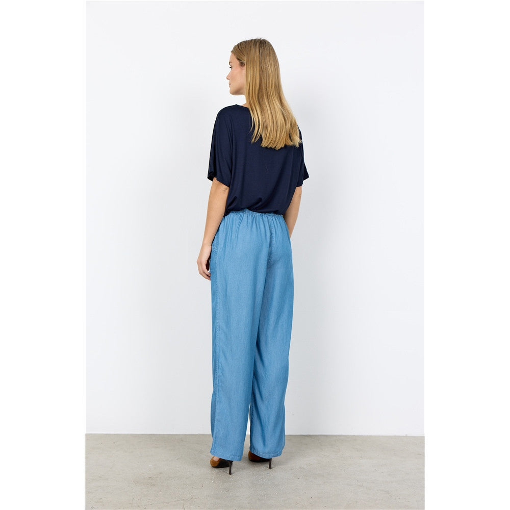 Pantalon denim fluide