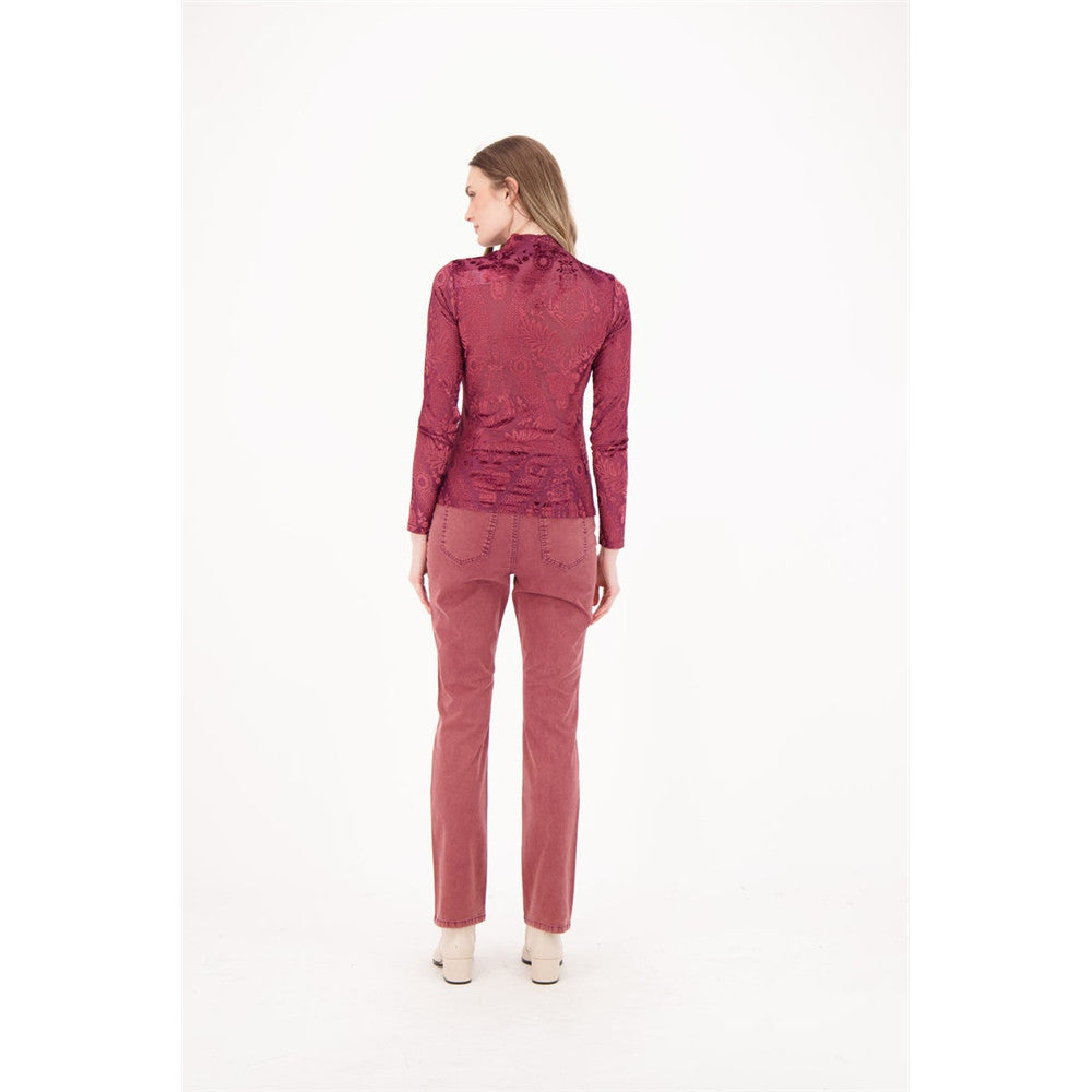 Pantalon droit en denim