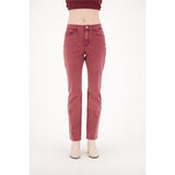 Pantalon droit en denim