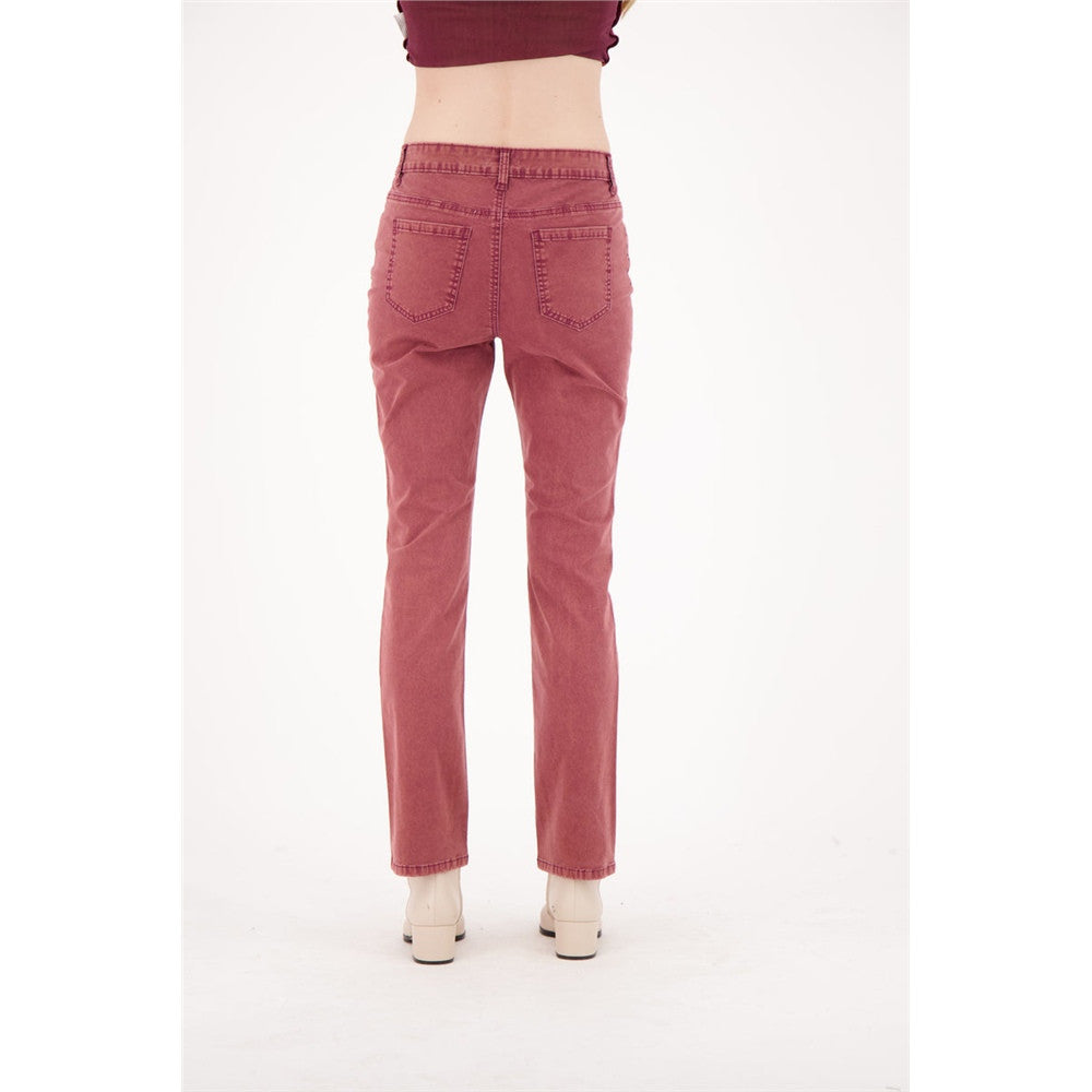 Pantalon droit en denim