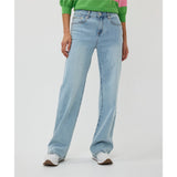 Pantalon droit en jean - Taille : 10 - Couleur : Denim