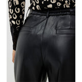 Pantalon en cuir vegan