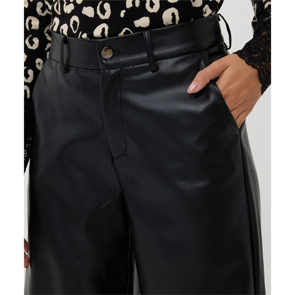Pantalon en cuir vegan
