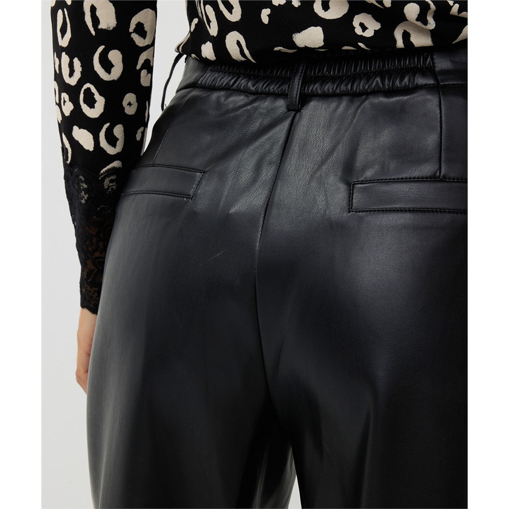 Pantalon en cuir vegan