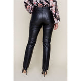Pantalon en cuir vegan