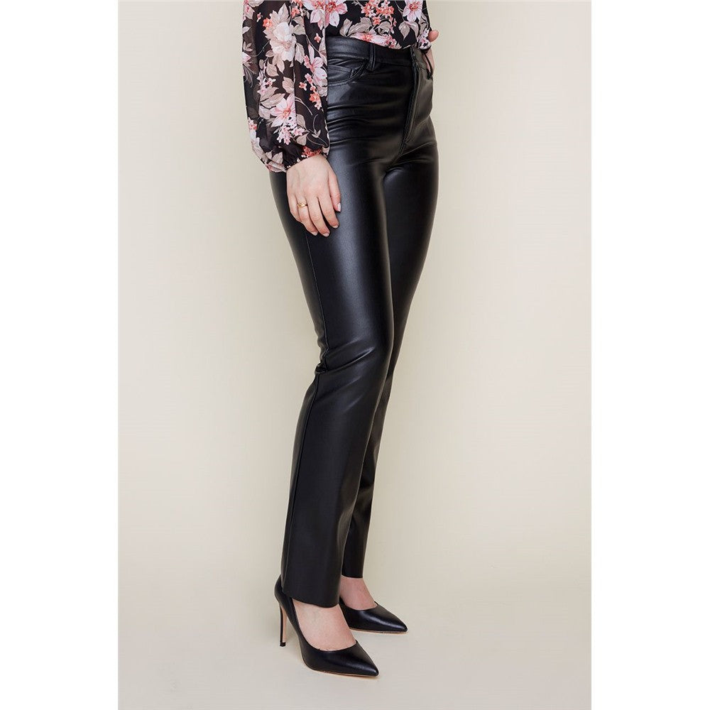 Pantalon en cuir vegan
