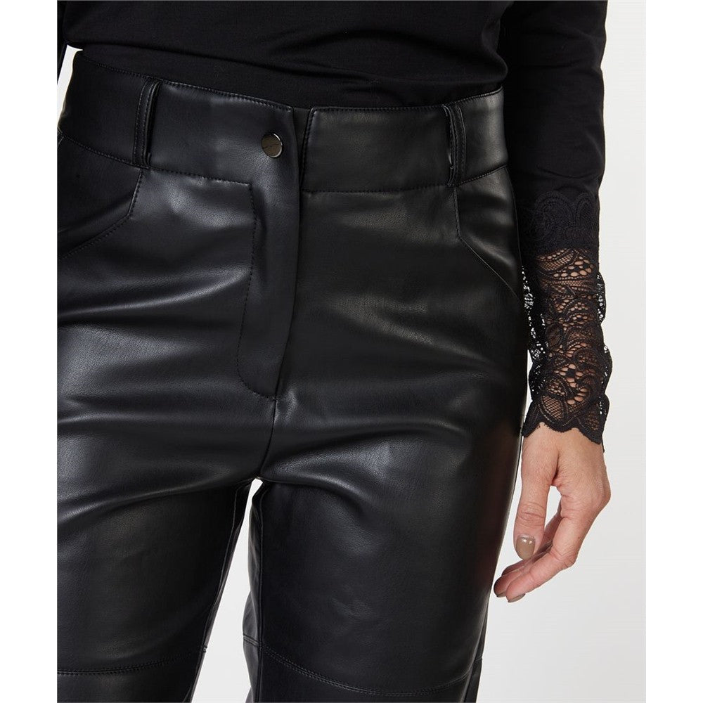 Pantalon en cuir vegan