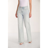 Pantalon en denim - Taille : LARGE - Couleur : Denim Bleu pâle