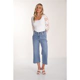 Pantalon en denim cheville