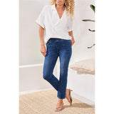Pantalon en denim coupe droite