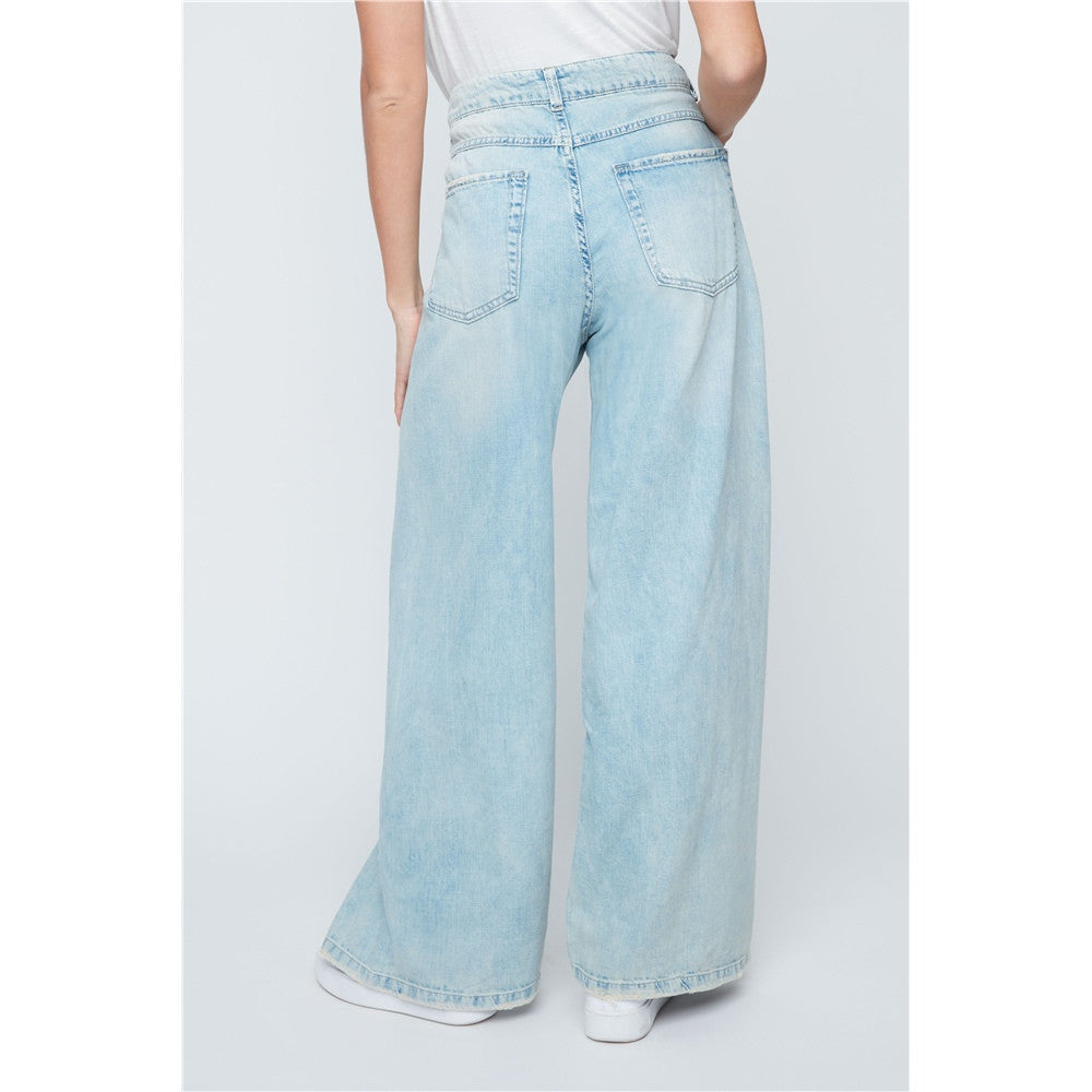 Pantalon en denim coupe