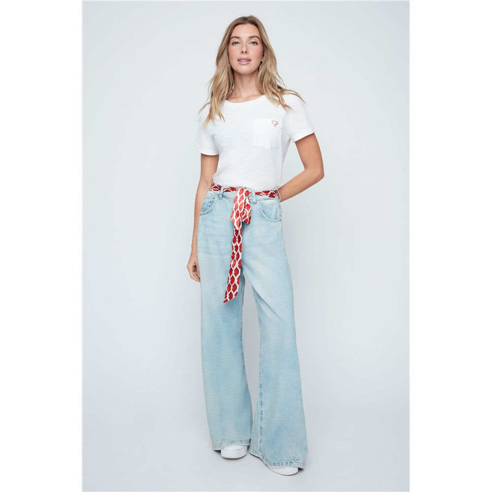 Pantalon en denim coupe