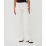 Pantalon en jean avec 5 poches - Taille : 14 - Couleur : Blanc cassé
