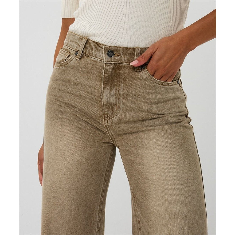 Pantalon en jean avec fermoir