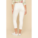 Pantalon en jean avec frange