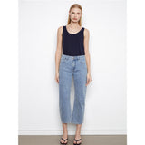 Pantalon en jean coupe droite