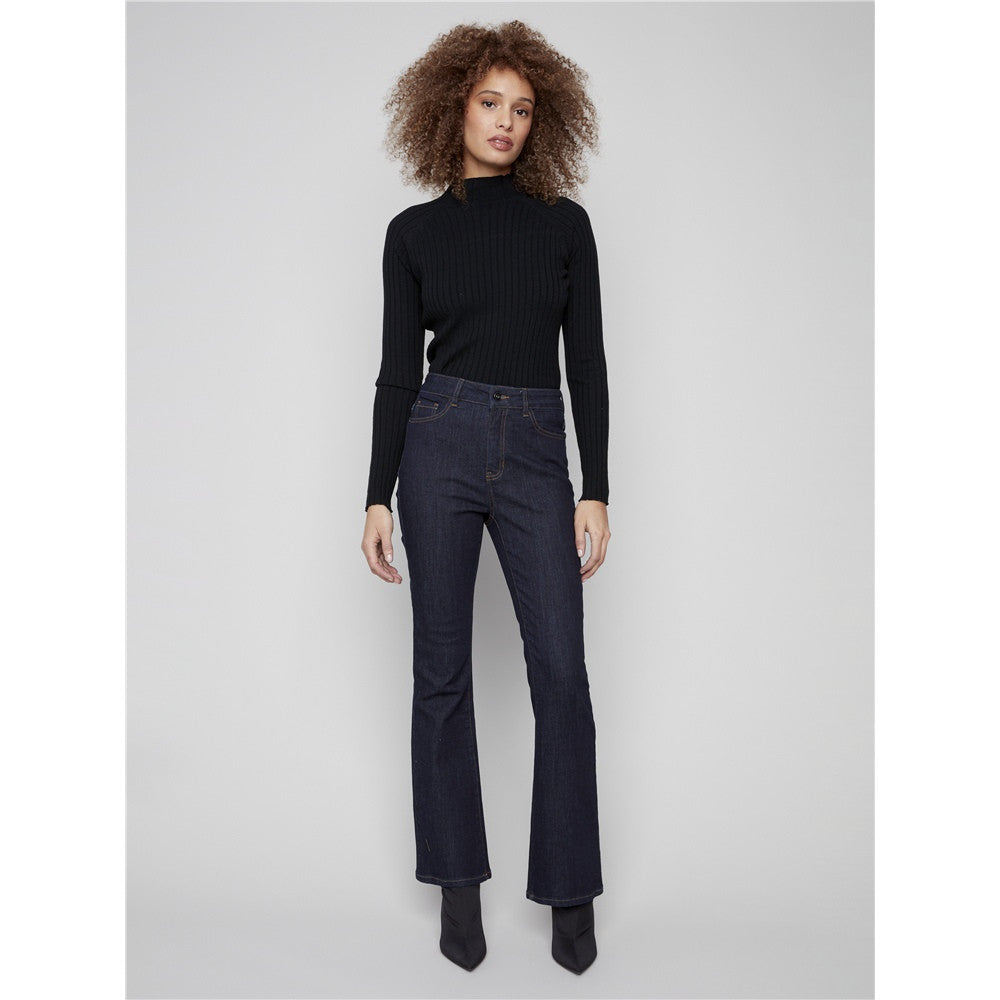 Pantalon en jean coupe droite