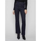 Pantalon en jean coupe droite - Taille : 16 - Couleur : Denim bleu  foncé