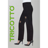 Pantalon en jean imprimé boucle animal