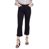 Pantalon en jeans aux chevilles - Taille : 6 - Couleur : Noir