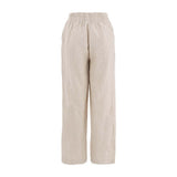 Pantalon en lin taille à enfiler