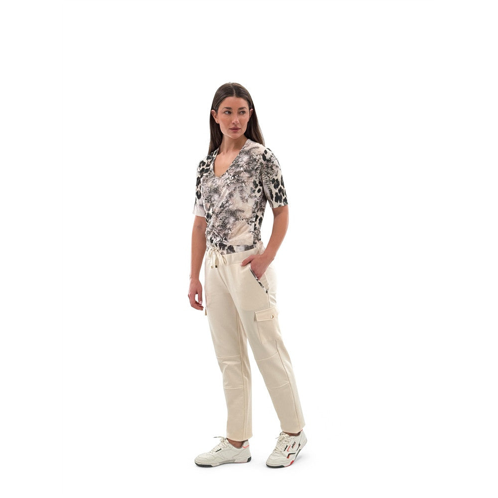 Pantalon en modal style cargo