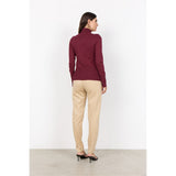 Pantalon en suédine extensible