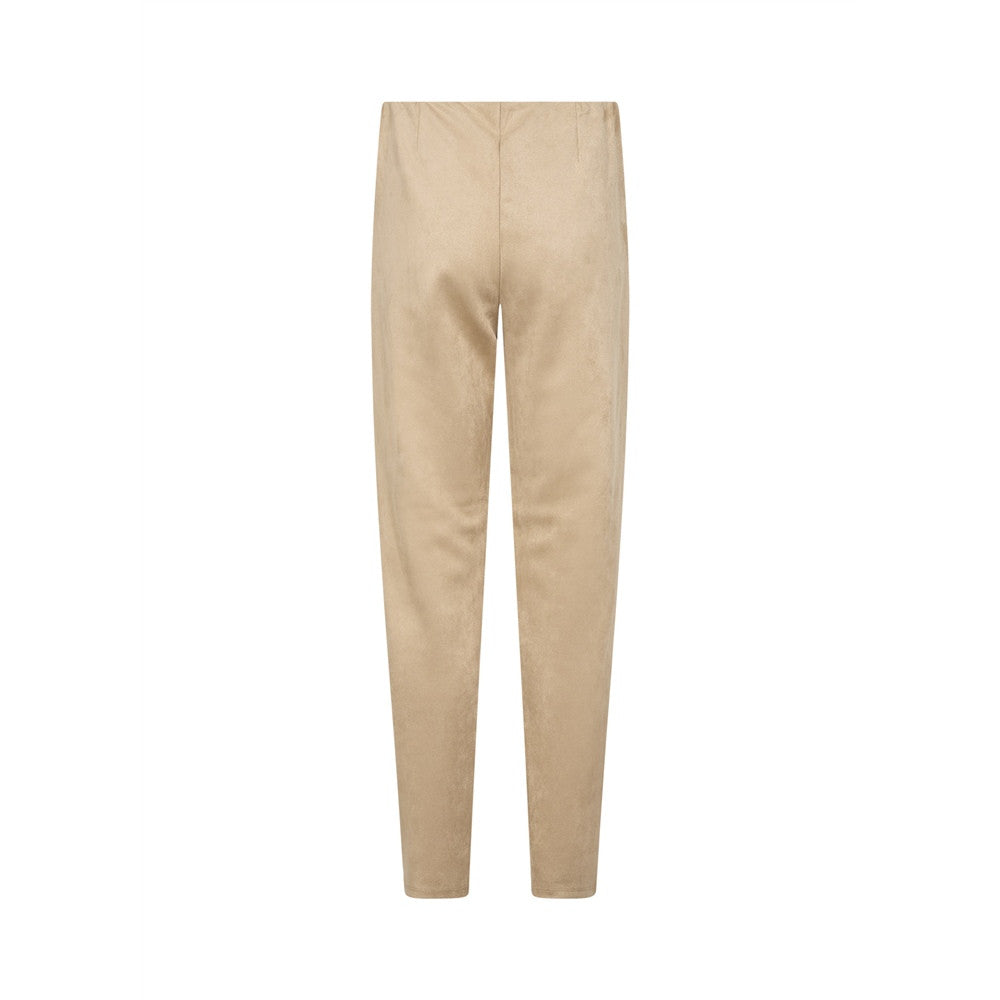 Pantalon en suédine extensible