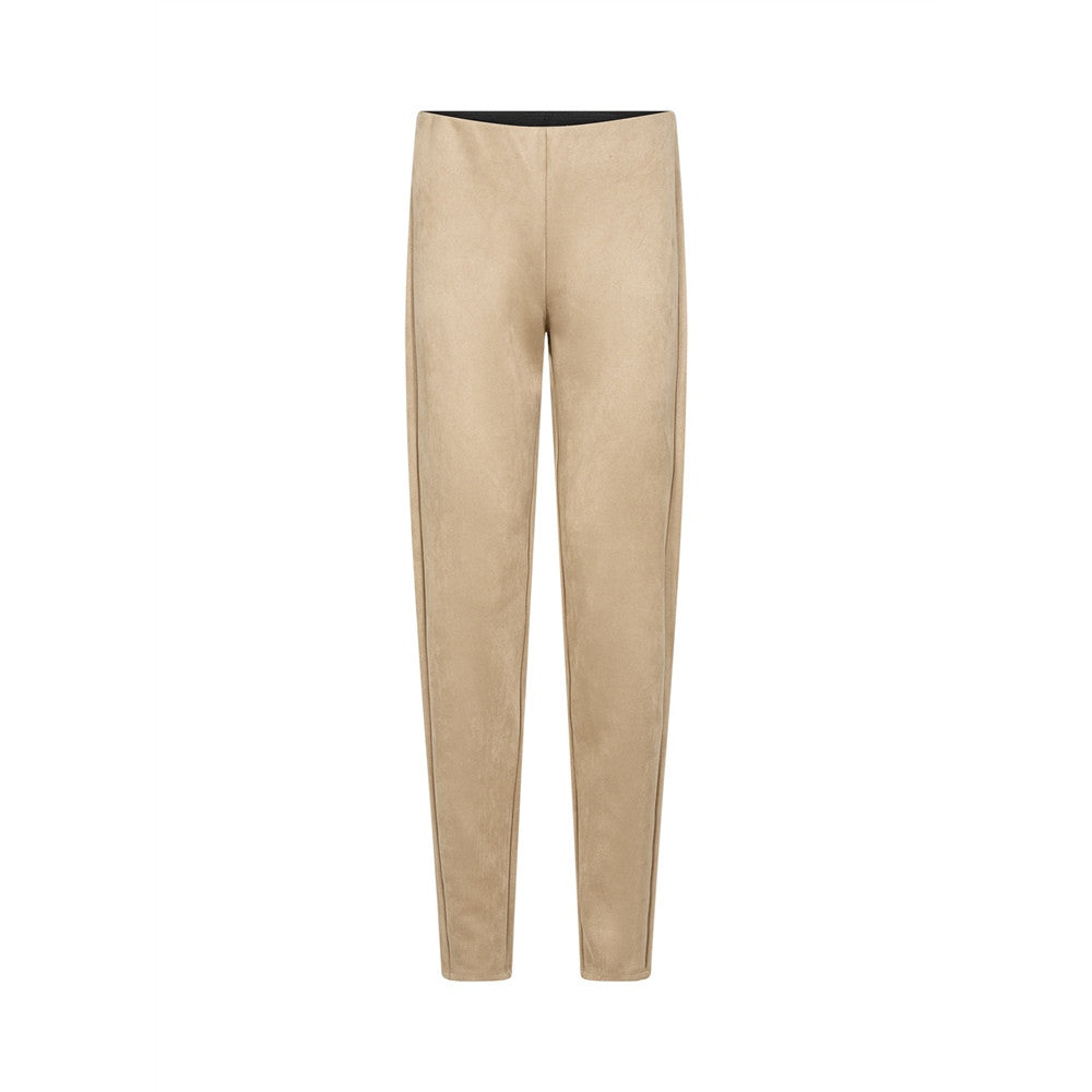 Pantalon en suédine extensible