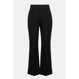 Pantalon évasé à enfiler en tricot épais