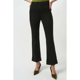 Pantalon évasé à enfiler en tricot épais - Taille : 4 - Couleur : Noir