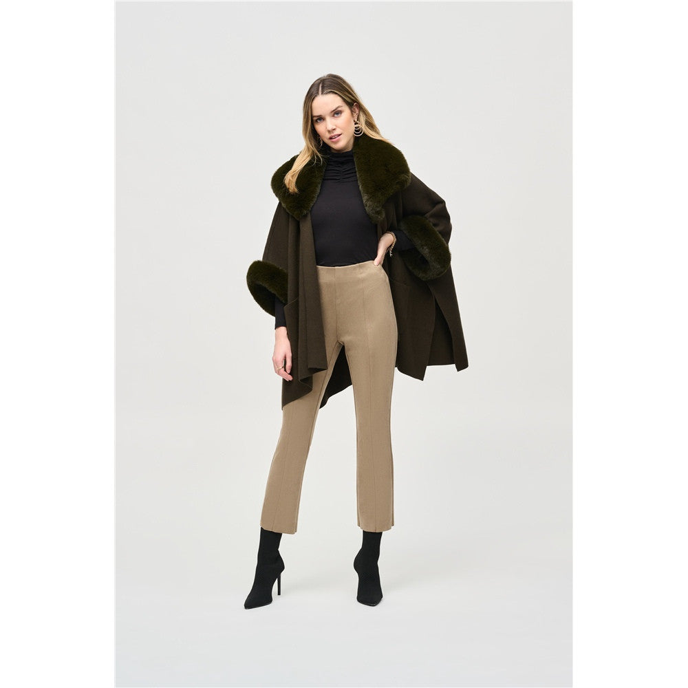 Pantalon évasé en daim Scuba