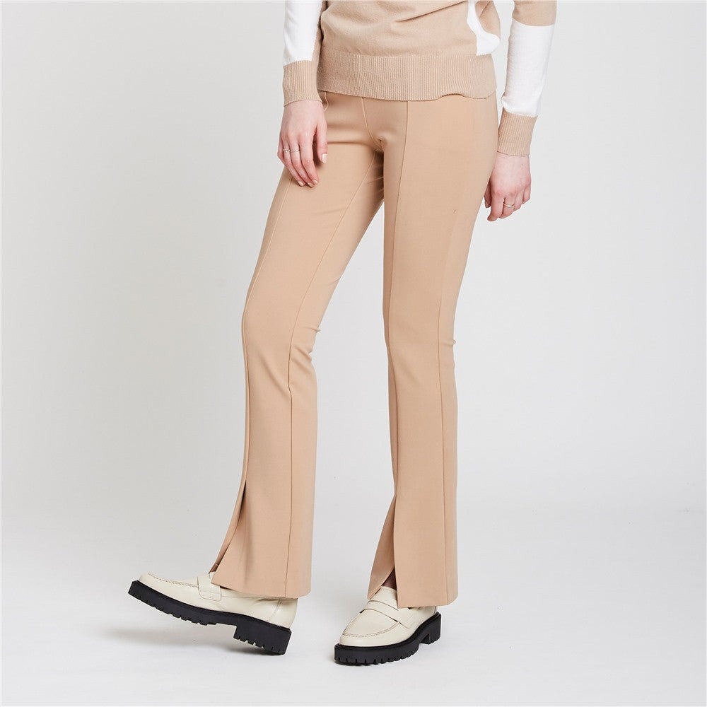 Pantalon fente dans le bas - Taille : XLARGE - Couleur : Blanc cassé