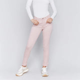 Pantalon frange à l'arrière - Taille : 2 - Couleur : Rose