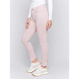 Pantalon frange à l'arrière
