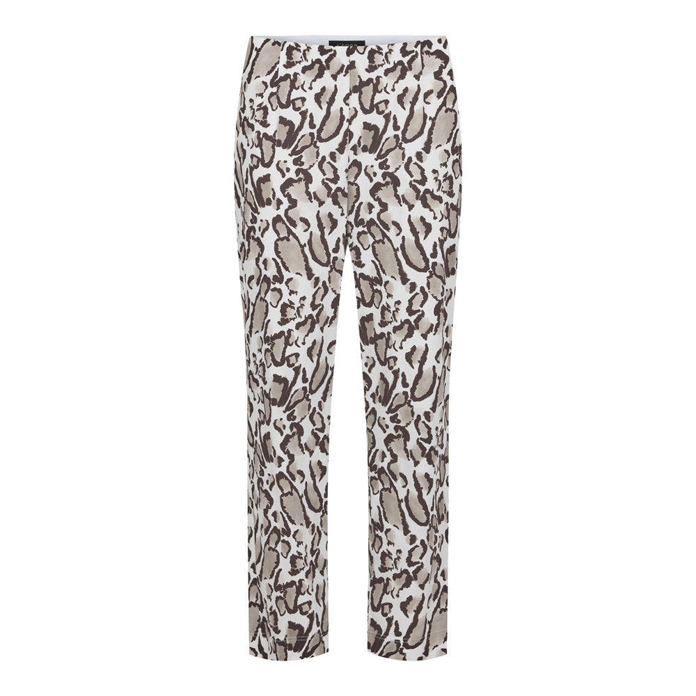 Pantalon imprimé à taille élastique