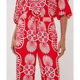 Pantalon imprimé coupe fluide