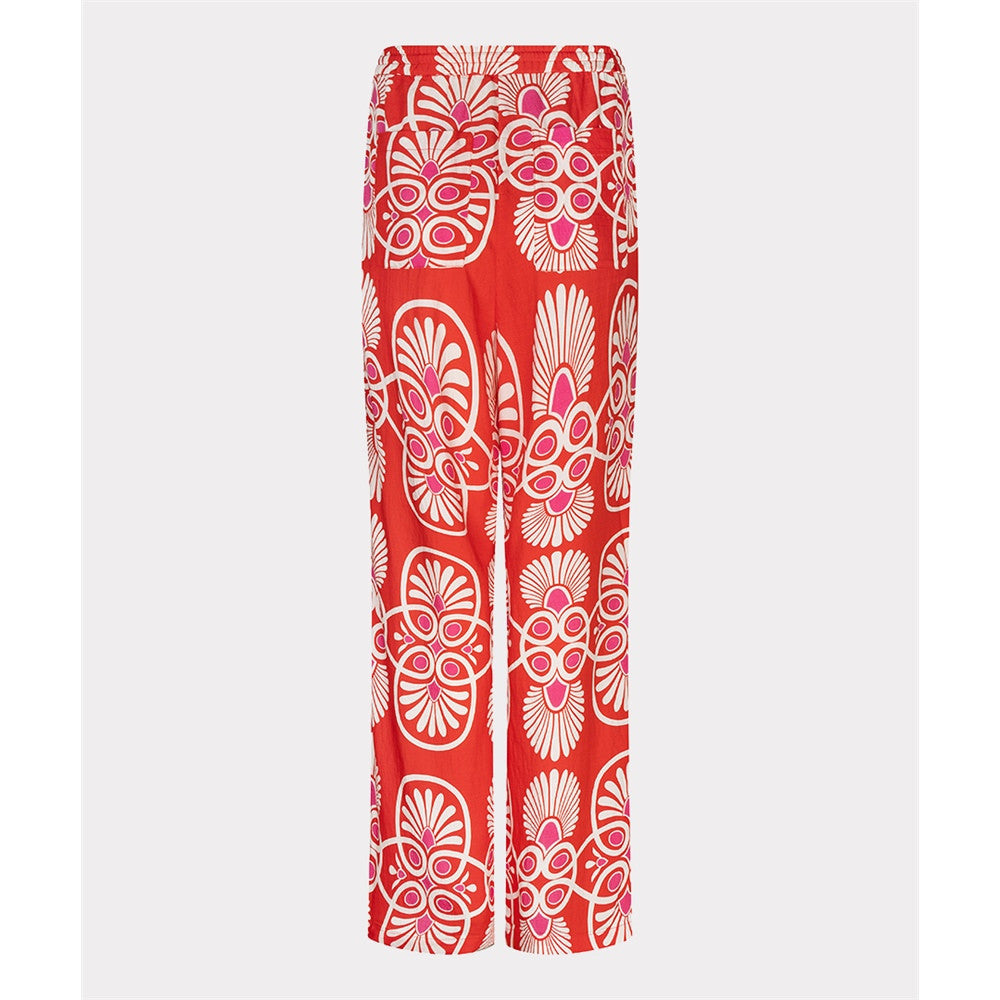 Pantalon imprimé coupe fluide