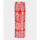 Pantalon imprimé coupe fluide