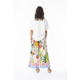 Pantalon imprimé tropical