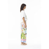 Pantalon imprimé tropical