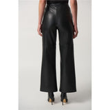 Pantalon jambe évasée faux cuir