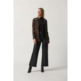Pantalon jambe évasée faux cuir