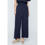 Pantalon large effet portefeuille - Taille : XSMALL - Couleur : Marine