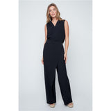 Pantalon large effet portefeuille