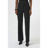 Pantalon large en crêpe de scuba plissé - Taille : 6 - Couleur : Noir