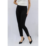 Pantalon legging boutons bas - Taille : 16 - Couleur : Noir